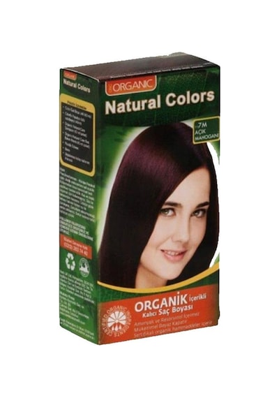 Natural Colors Açık Mahogani 7M Saç Boyası