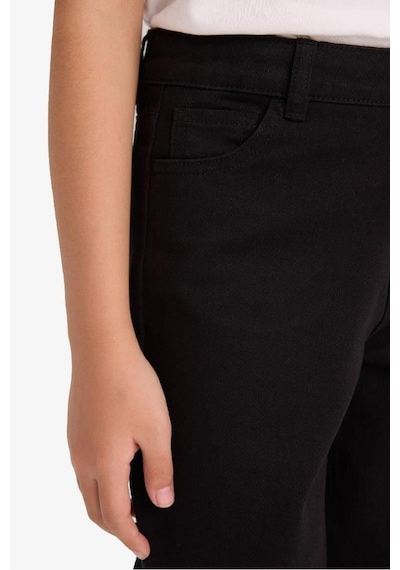 Defacto Kız Çocuk Wide Leg Geniş Paça Pamuklu Okul Pantolonu E6188a825aubk27 Siyah Defacto Kız Çocuk Wide Leg Geniş Paça Pamuklu Okul Pantolonu E6188a825aubk27 Siyah