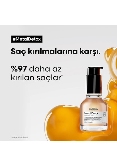 Paris Serie Expert Metal Detox Konsantre Saç Bakım Yağı 50ml