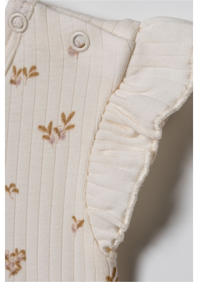 Babycosy Organic Wear %100 Organik Pamuk,2 Li Kız Bebek Tulum,fırfırlı Kısa Kol,yazlık Tulum Set,0-24 Ay,bebek Serisi Ekru Babycosy Organic Wear %100 Organik Pamuk,2 Li Kız Bebek Tulum,fırfırlı Kısa Kol,yazlık Tulum Set,0-24 Ay,bebek Serisi Ekru