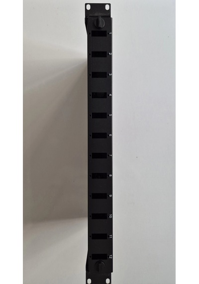 12 Port Sc-dx Boş Kasetli Fiber Patch Panel