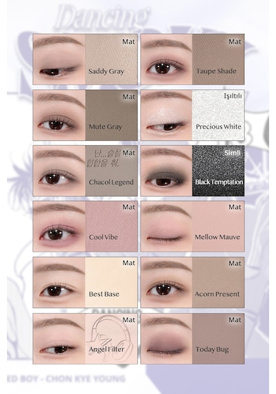 Clio Pro Eye Palette Air 13 Dancing Smoky