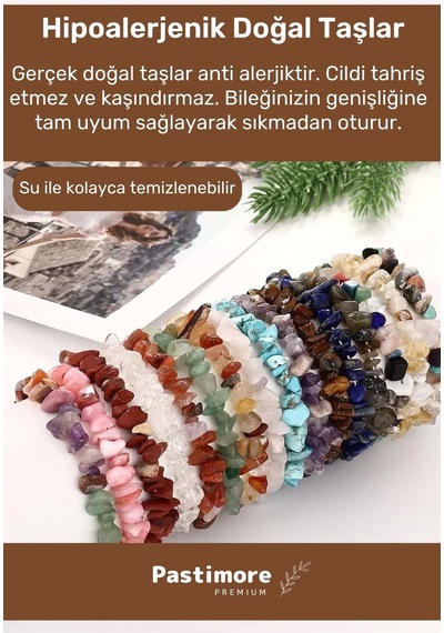 Enenstyle Fashıon Boutıqueunisex Akrep Burcu Enerjisini Yükselten Doğal Taş Bileklik Akrep Burçları Için Burç Taşı Bileklik Çok Renkli Çok Renkli