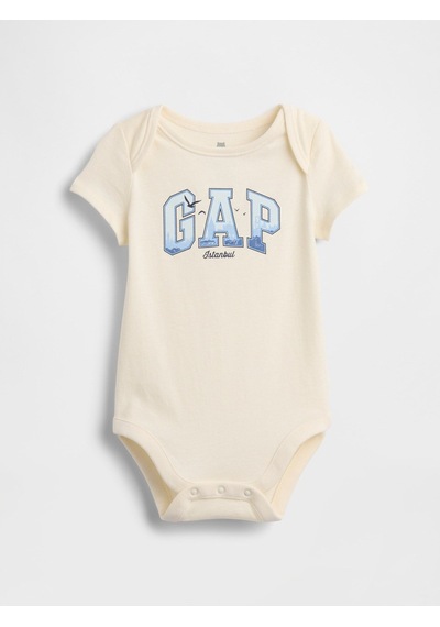 Gap Erkek Bebek Gap Logo Tulum Krem-2759