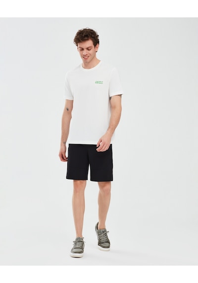Skechers Graphic T-Shirt M Short Sleeve Erkek Kırık Beyaz Tshirt S241054-102