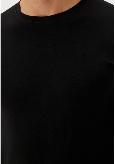 Erkek Uzun Kol Siyah Bisiklet Yaka Penye Slim Fit Supreme Kumaş Üst Penye Ncs Jeans 1052-siyah Siyah Erkek Uzun Kol Siyah Bisiklet Yaka Penye Slim Fit Supreme Kumaş Üst Penye Ncs Jeans 1052-siyah Siyah