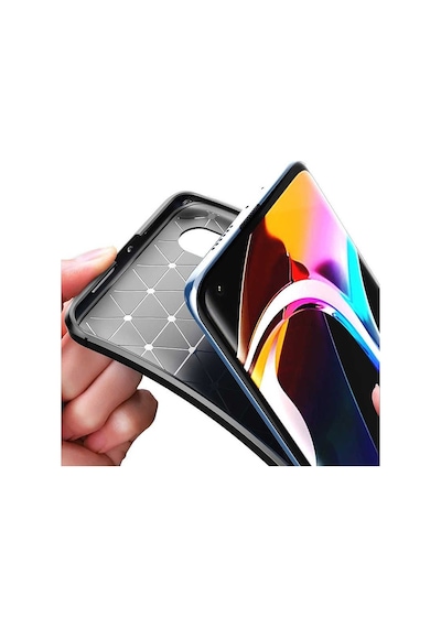 Smcase Xiaomi Mi 10 Pro Kılıf Ultra Soft Negro Karbon Silikon Siyah