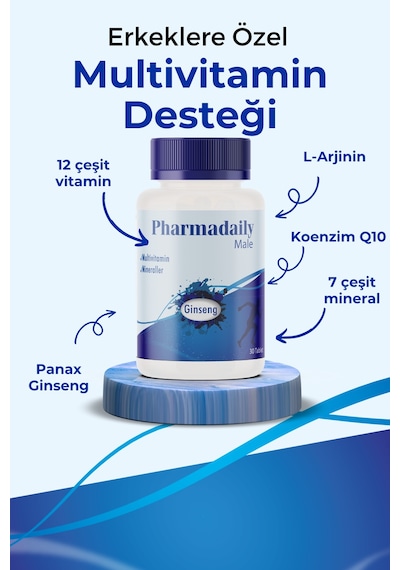 Pharmadaily Male Multivitamin 30 Tablet