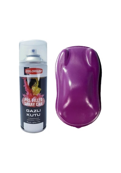 Colorium Plastik Sökülebilir Kauçuk Mor Sprey Dip Boya 400 ML
