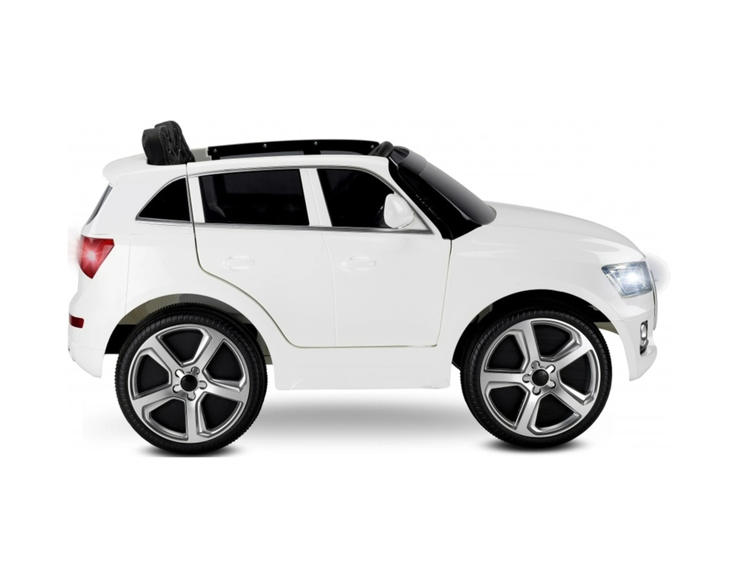Q-suv Akülü Jeep 12v Uzaktan Kumandalı Akülü Araba Audio Q Suv Akülü Araçlar Beyaz