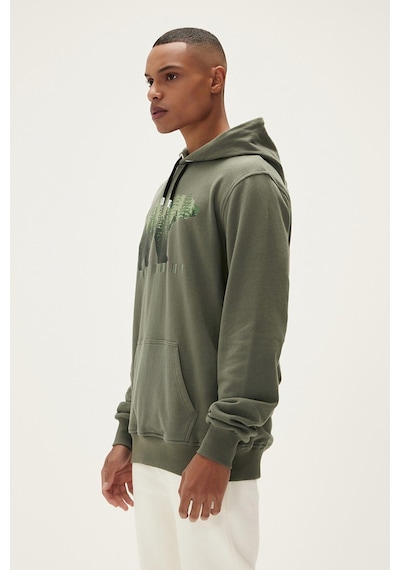 Bad Bear Integrity Kapüşonlu Erkek Haki Sweatshirt 22.02.12.021-C Haki