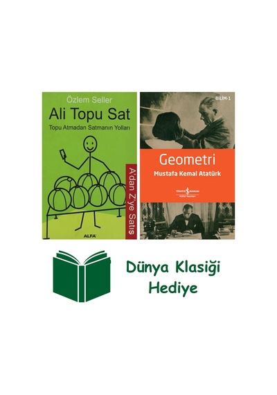 Ali Topu Sat + Geometri + Dünya Klasiği Hediye