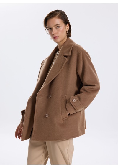 Fabrika Camel Kadın Oversize Kaban F5wl-kbn0139