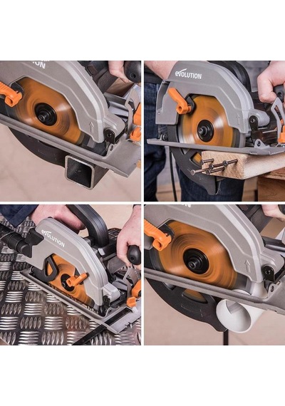 Evolution R185tct-20cs Çoklu Malzeme İçin Daire Testere Bıçağı, 185mm