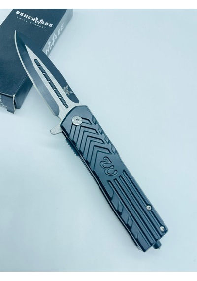 Benchmade Marka Siyah Metal Kasa Kamp Çakı //21cm-m131 Siyah