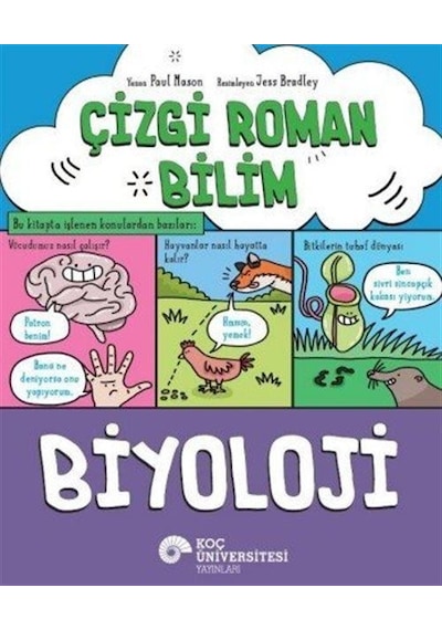 Çizgi Roman Bilim Biyoloji / Paul Mason