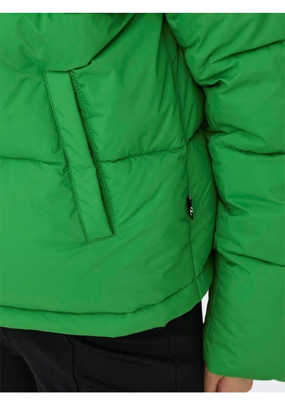Only Onlann Premium Puffer Jkt Short Otw Kadın Mont-27210 - Yeşil
