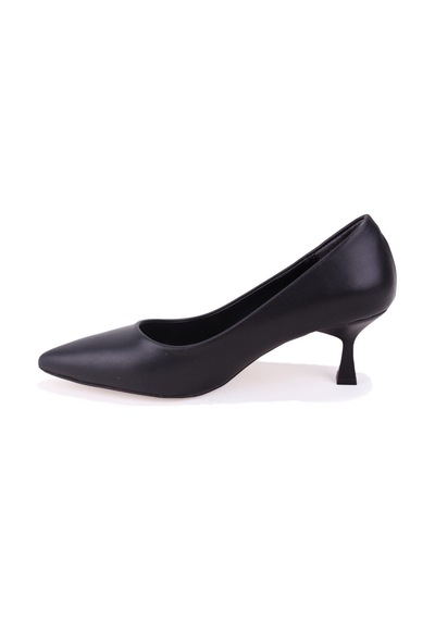 Dagoster Dza07-388499 Siyah Stiletto Topuklu Kadın Ayakkabı Siyah
