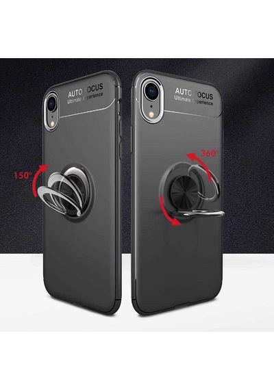 Apple Uyumlu iPhone Xr 6.1 Kılıf Zore Ravel Silikon Kapak Mavi