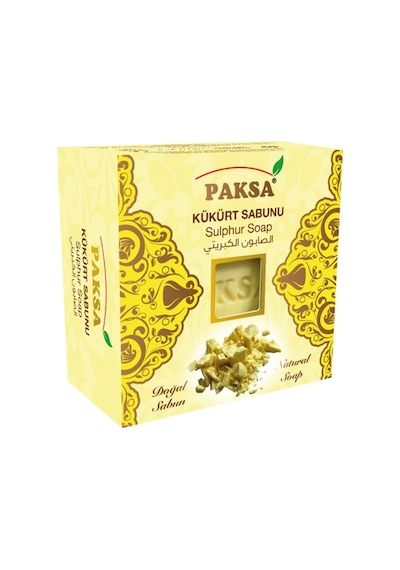 Paksa Kükürt Doğal Katı Sabun 150 G