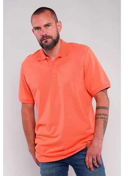 Gabria Polo Yaka Erkek T-shirt Turuncu