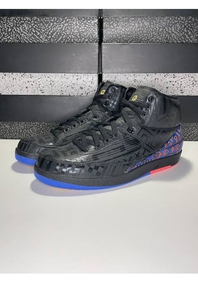 Nike Air Jordan 2 Retro Basketbol Ayakkabısı -kutusuz Siyah