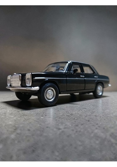 Siyah Mercedes Benz 220 Diecast Çek Bırak Model Araba Çok Renkli