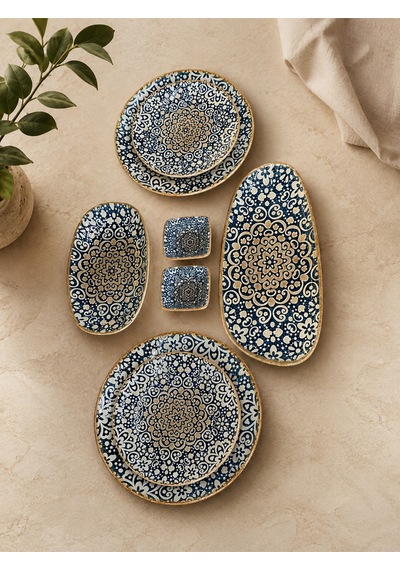 8 Parça Alhambra Gourmet Yemek Takımı Çok Renkli