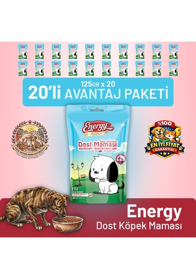 Dost Köpek Maması - 20 Adet