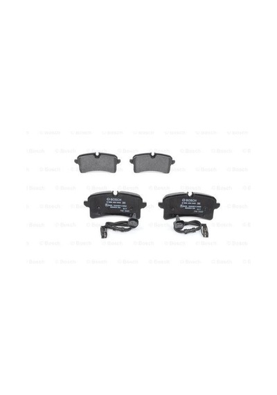 Bosch 0986494842 Disk Balata Arka 95b698451