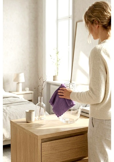 Myclean 2'li İz Bırakmayan Mikrofiber Cam Bezi 30x40cm Diğer