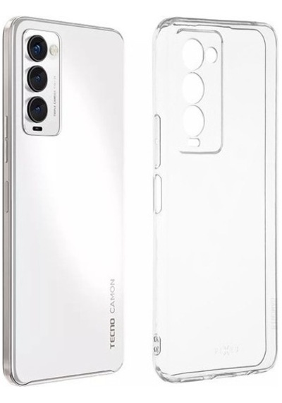 Kvy Tecno Camon 18p Kamera Korumalı Süper Silikon Kılıf