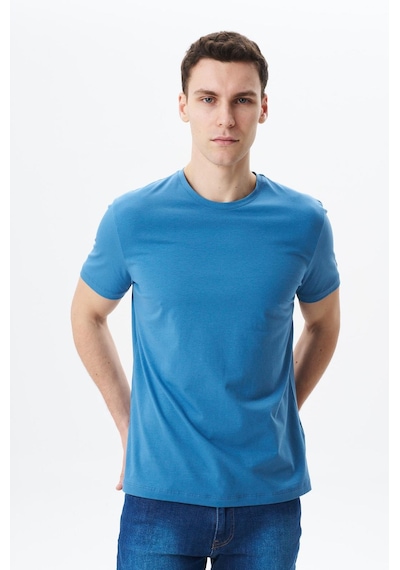 AR-MA Arma Erkek Regular Fit Basic Süprem Bisiklet Yaka Tişört Y29344453002 Mavi AR-MA Arma Erkek Regular Fit Basic Süprem Bisiklet Yaka Tişört Y29344453002 Mavi