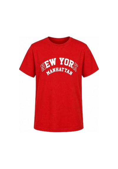 Trender Ny Manhattan Kırmızı Erkek Çocuk T-shirt 26ydt1000057