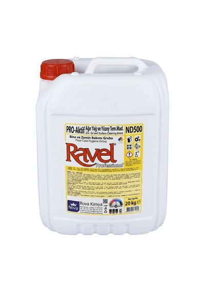 Ravel Pro-aktif Ağır Kir-yağ Ve Yüzey Temizleme Maddesi 20 Kg