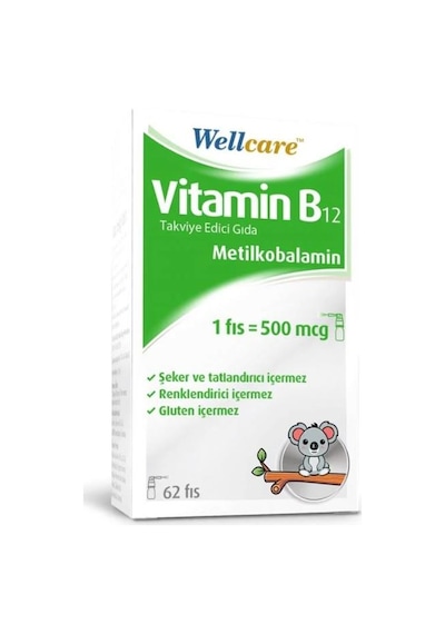 Wellcare Vitamin B12 500mcg 5 Ml - 62 Puff