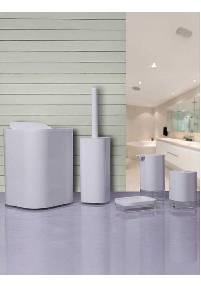Primanova Klar Beyaz 5li Banyo Seti D-s20600 Beyaz