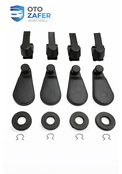 Tofaş Kapı Ve Cam Kolu 12 Parça Set Doğan Slx Kartal Şahin Kapı Ve Cam Kolu Set 4 Kapı Takım