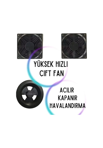 Kabin Tip 64 Tavuk Yumurta Kapasiteli Kuluçka Makinesi