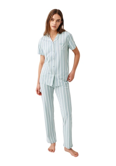 Pierre Cardin Gömlek Pijama Takım Kadın Pc9153-s SOMON