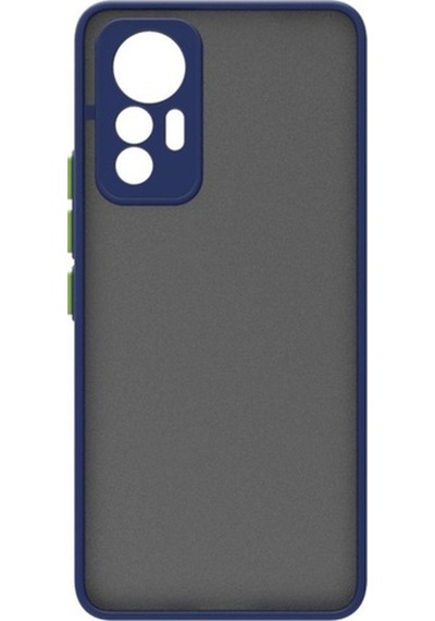 Xiaomi Mi 12 Lite Kılıf Zore Hux Kapak Lacivert