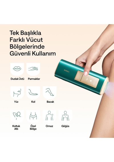 Ulike Air 2 Travel Ed Acıyı Önleyen Safir Buz Soğutma Ipl Lazer Epilasyon Aleti, 500.000 Atım, Taşıma Çantalı