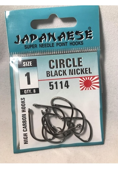 Japanese 5114 Circle Black Nikel Iğne