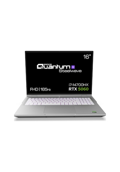 Quantum Gaming Steelwave 16 D i7-14700HX 16 GB 1 TB NVMe SSD 8 GB RTX5060 16" Free Dos Dizüstü Bilgisayar