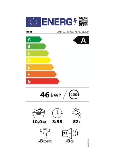 Beko CMB 10140 OG 10 KG 1400 Devir Çamaşır Makinesi