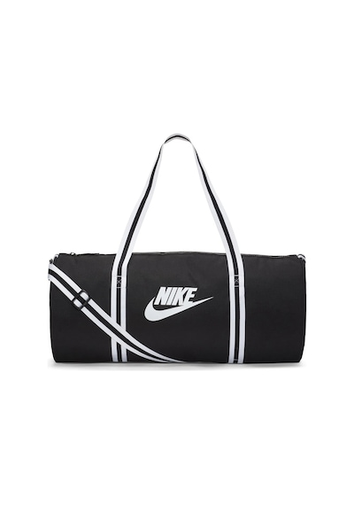 Nike Heritage Duff 30 Lt Unisex 53,5cm X 25,5cm X 25,5cm Günlük Stil Çanta Siyah Siyah