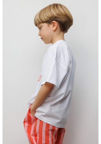 Le Mabelle Kırmızı Gelato Baskılı Çizgi Desenli Çocuk Tişört Pantolon Takım - Edna Kırmızı Le Mabelle Kırmızı Gelato Baskılı Çizgi Desenli Çocuk Tişört Pantolon Takım - Edna Kırmızı