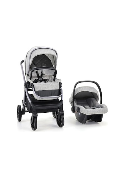 Duux Pro Max Travel Sistem Bebek Arabası Light Grey-10402