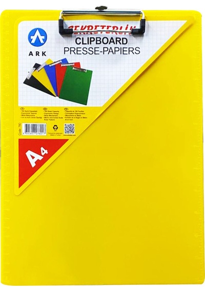 A4 Cetvelli Plastik Kapaksız Sekreterlik 760