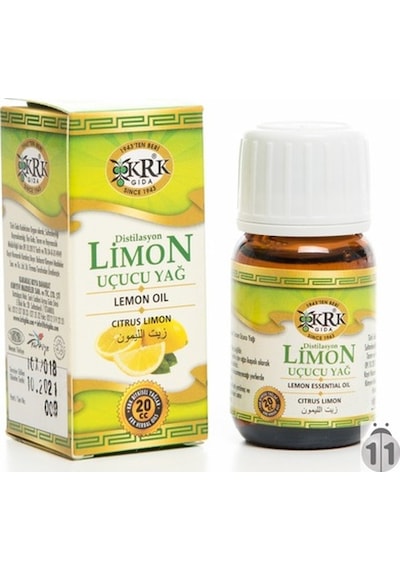 Krk Gıda Limon Uçucu Yağı 20 ML